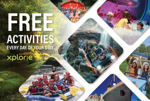 Always Kiss Me Goodnight- Hot Tub, You Get 1089 Of Free Area Attraction Tickets For Each Paid Day! بيدجن فورج المظهر الخارجي الصورة
